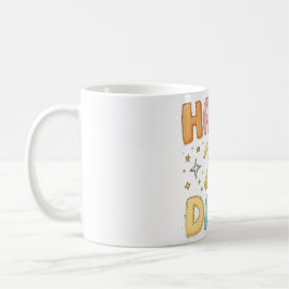 Caneca De Café Feliz Pi Day - Design de Pastel Bonito