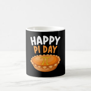 Caneca De Café Feliz Pi Day Pie Matemática Matemática Arco-Íris