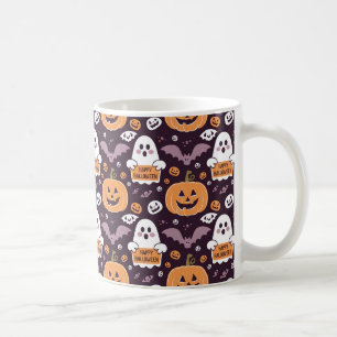 Caneca De Café Feliz presente de Halloween