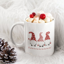 Feliz presente personalizado de café de Natal Mug
