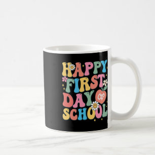 Caneca De Café Feliz Primeiro Dia De Aula Professor Meninos Menin