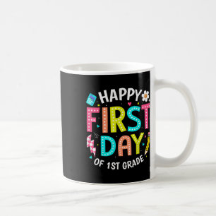 Caneca De Café Feliz Primeiro Dia De Professores Da 1ª Série Cria