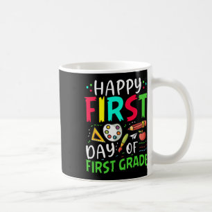 Caneca De Café Feliz Primeiro Dia Do Primeiro Ano Meninos Meninas
