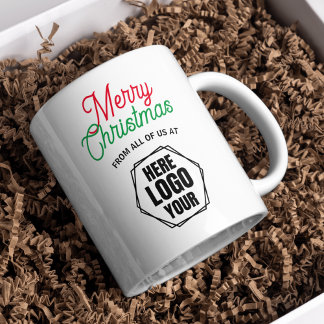 Caneca De Café Feliz Promocional de Natal da Companhia de Natal