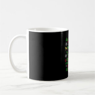 Caneca De Café Feliz Pugging Christmas Pug