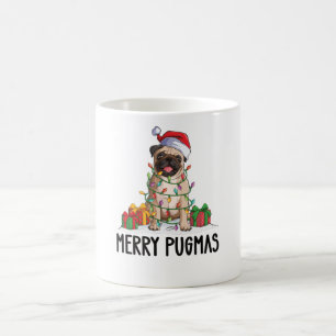 Caneca De Café Feliz Pugmas Engraçado Natal 2022 Presente Xmas