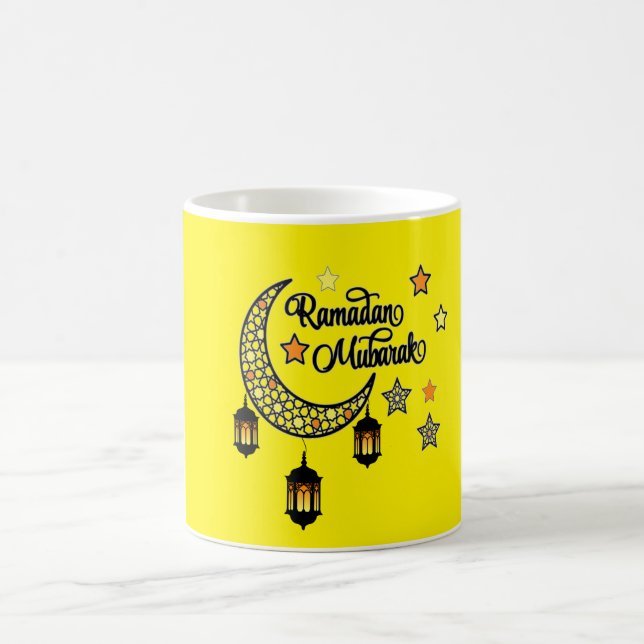 Caneca De Café Feliz Ramadan Kareem Mubarak (Centro)
