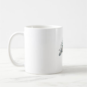 Caneca De Café Feliz Tartaruga do Mar de Natal