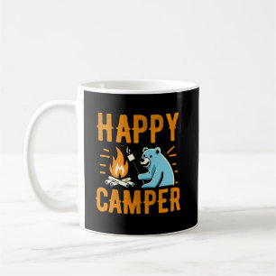 Caneca De Café Feliz Urso de Campanha - Campanha de Caminho de Fé