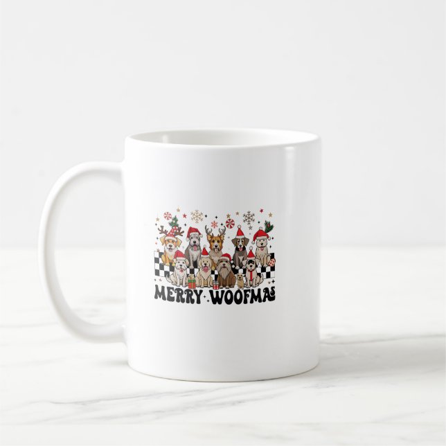 Caneca De Café feliz woofmas (Esquerda)