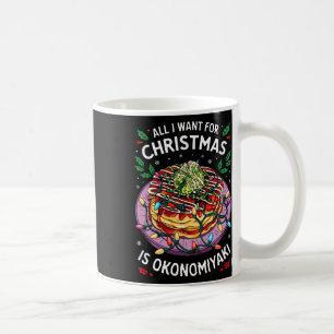 Caneca De Café Feliz Xmas Tudo O Que Eu Quero Para O Natal Okonom