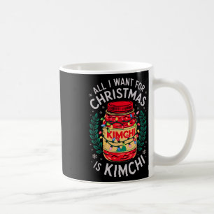 Caneca De Café Feliz Xmas Tudo O Que Quero Para Os Homens Kimchi