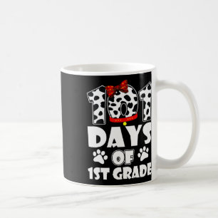 Caneca De Café Felizes 101 Dias Escola 1ª Série Cachorro 100 Dias