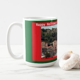 Caneca De Café Felizes Férias de Lisboa Portugal