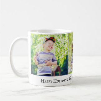 Caneca De Café Felizes Festas Vovô Eu Te Amo 3 Foto Criança