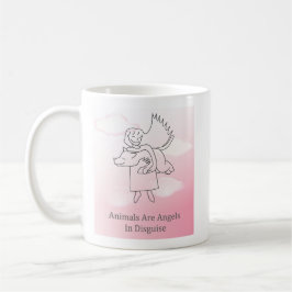 Caneca De Café Felpudo Express® Angel Dog