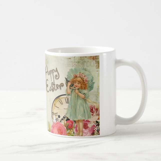 Caneca De Café felz pascoa (Direita)