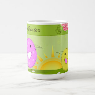 Caneca De Café felz pascoa