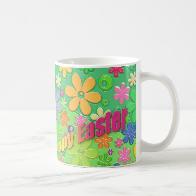 Caneca De Café felz pascoa (Direita)
