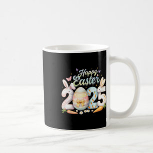 Caneca De Café Felz pascoa 2025 Coelho Coelhinho com Páscoa Dia d