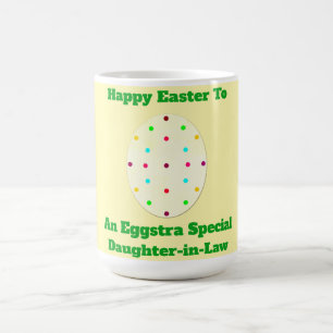 Caneca De Café Felz pascoa Filha-de-Direito
