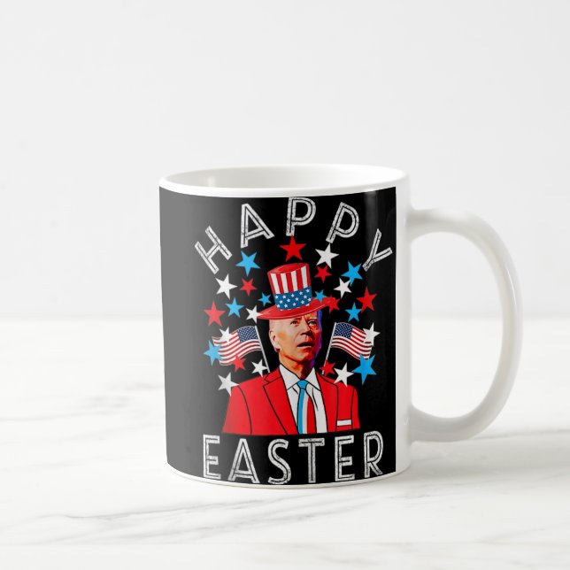 Caneca De Café Felz pascoa Joe Biden 4 De Julho Memorial Indepe (Direita)