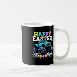 Caneca De Café Felz pascoa Monstro Caminhão Engraçado Caçador de 