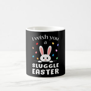 Caneca De Café Felz pascoa Ovo Páscoa Engraçado Presente Engraçad