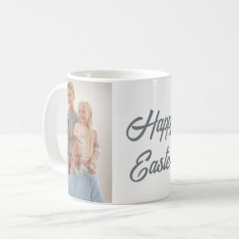 Caneca De Café Felz pascoa Personalizado Mug - Adicione seu nome