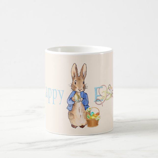 Caneca De Café Felz pascoa Peter o Rabbit (Centro)
