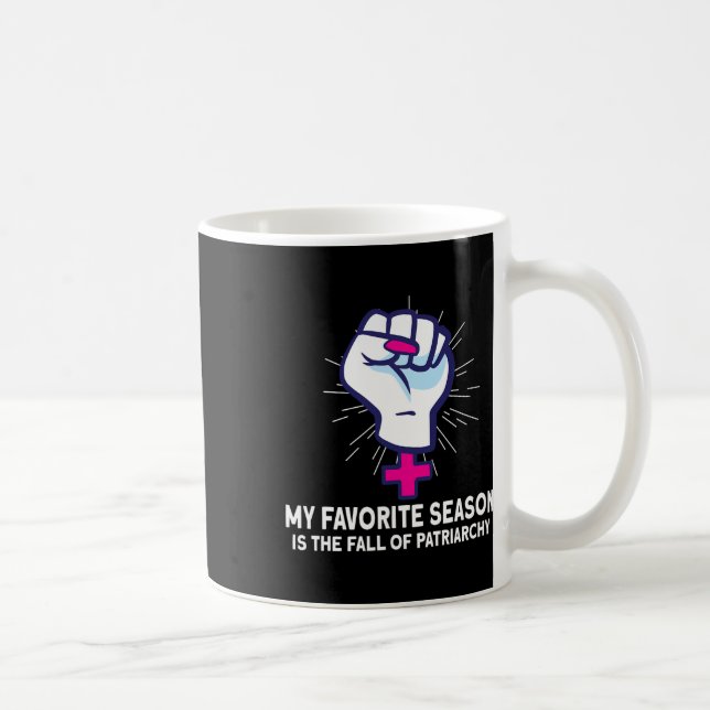 Caneca De Café Feminismo Empoderamento Feminino Pró-Escolha Abort (Direita)