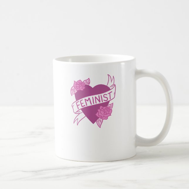 Caneca De Café Feminista (Direita)