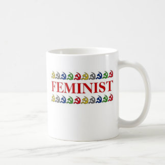 Caneca de café feminista comunista