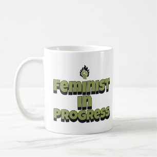 Caneca De Café Feminista em Curso