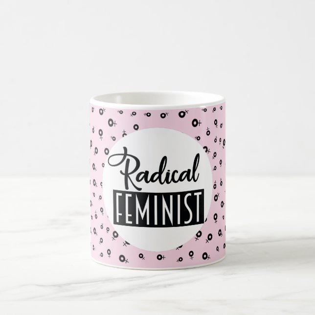Caneca De Café Feminista Radical (Centro)
