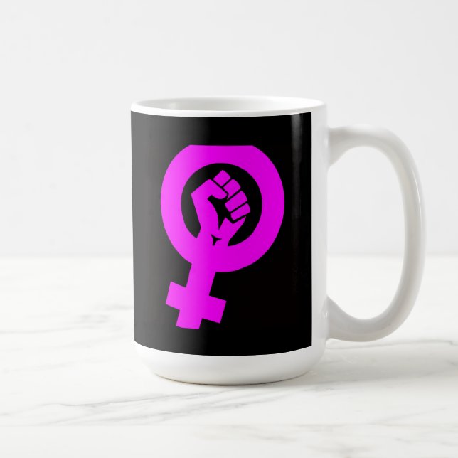 Caneca De Café Feminista Radical (Direita)