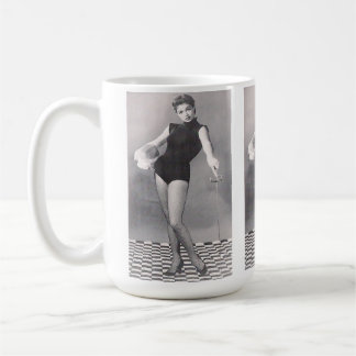 Caneca De Café Fencer Pinup Girl Coffee Mug