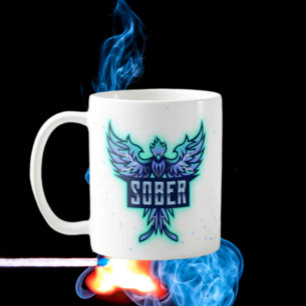 Caneca De Café Fênix da Sobriedade