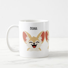 Caneca De Café Fennec Fox Mug, Funny Fennec Fox Gift