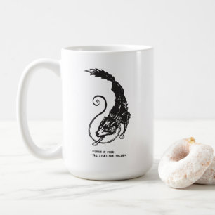 Caneca De Café Fenrir Fenris é um cão livre mitologia viking nórd