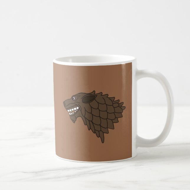 Caneca De Café Fenrir/Fenriswolf (Direita)