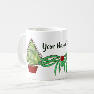 Caneca De Café Feriado Bels de prata