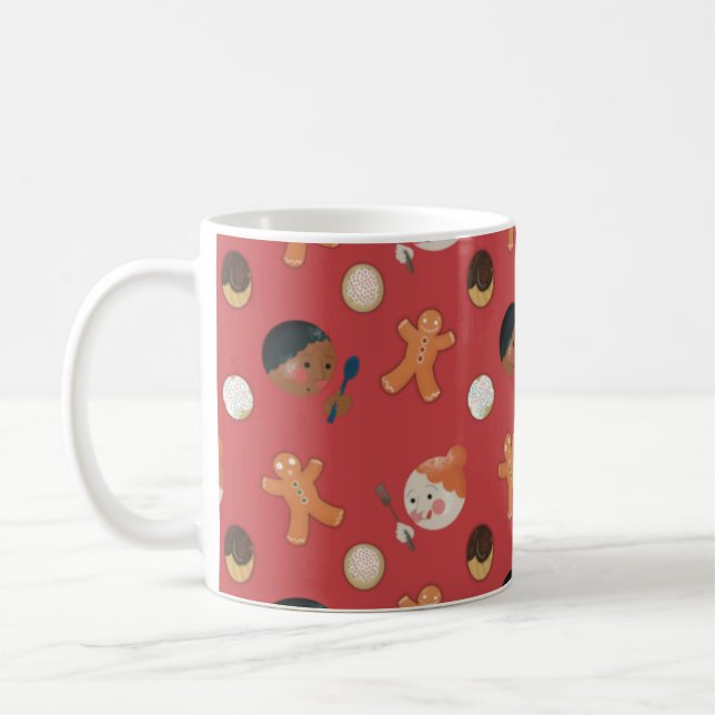 Caneca De Café Feriado Cookie Baker Mug (Esquerda)