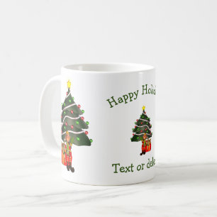 Caneca De Café Feriado de Natal Personalizado Engraçado