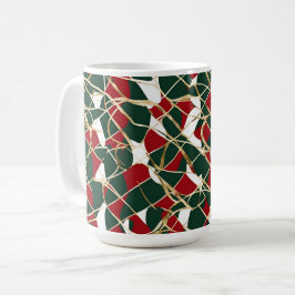 Caneca De Café Feriado de ouro - Mug Natal Elegante