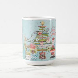 Caneca De Café Feriado do Natal - vem aqui o papai noel