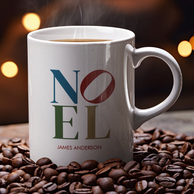 Caneca De Café Feriado inspirado na letra de Pop NOEL (Criador carregado)