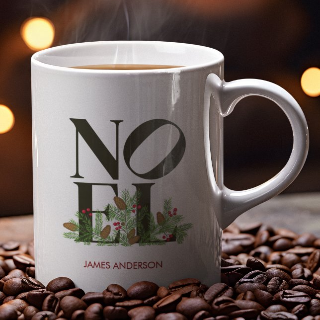 Caneca De Café Feriado inspirado na letra de Pop NOEL (Criador carregado)