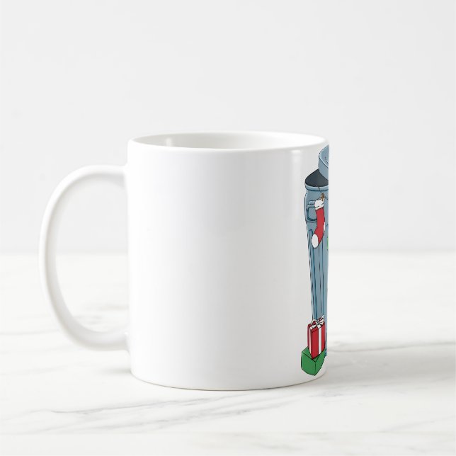 Caneca De Café Feriado Raccoon (Esquerda)
