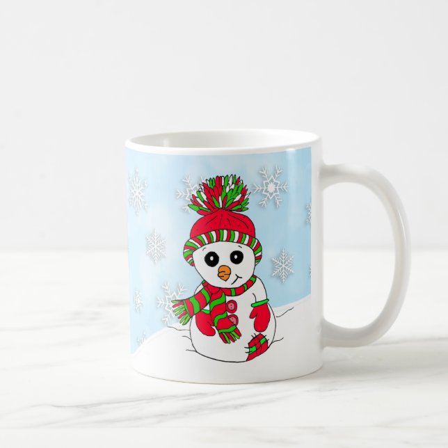 Caneca De Café Feriados de Natal de bonitão (Direita)